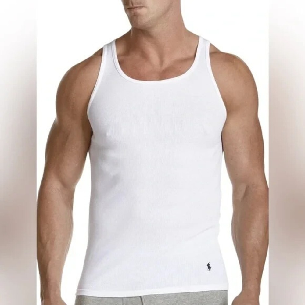 Ralph Lauren White Tank Top Size 3X NWT